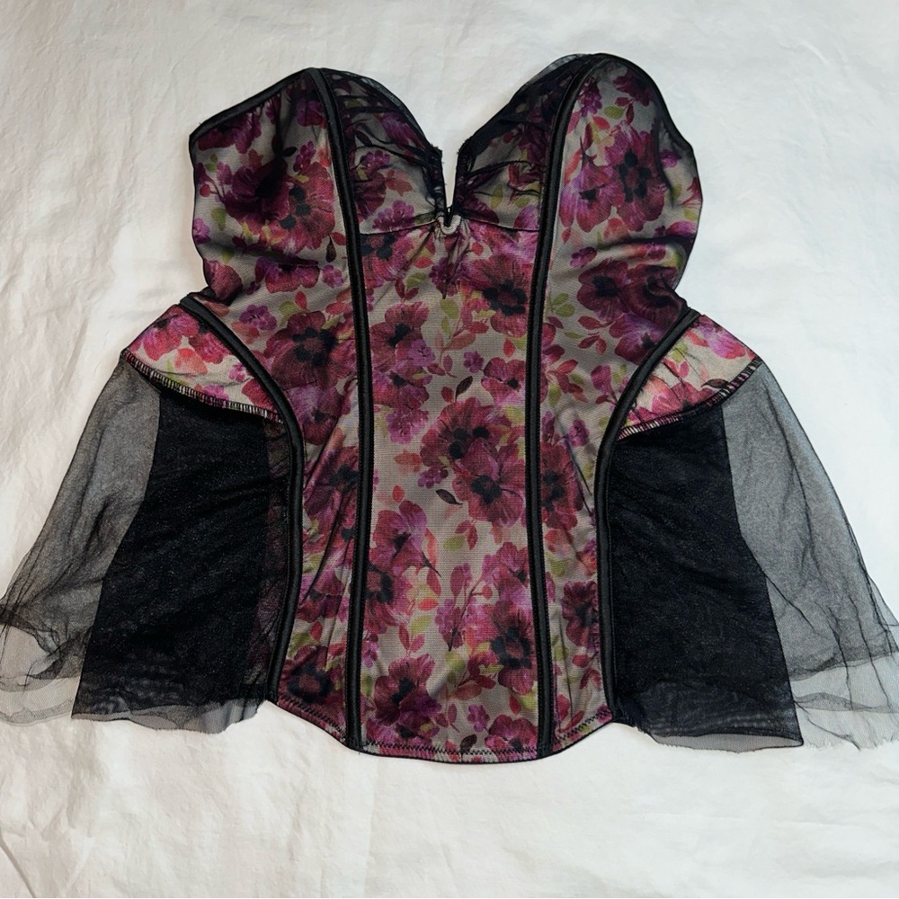 Victoria’s Secret Floral Bustier Size 34B